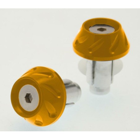 Punteras de manillar BIHR Ø14-17mm Oro