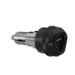 HIGHSIDER Ventura-LS Handle Bar Ends, Black, Pair 2