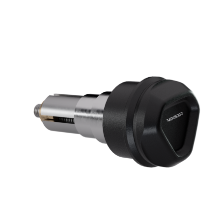 HIGHSIDER Ventura-LS Handle Bar Ends, Black, Pair