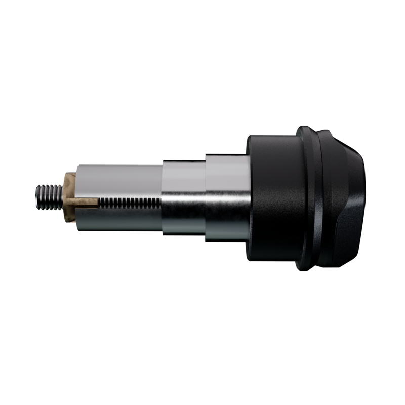 HIGHSIDER Ventura-LS Handle Bar Ends, Black, Pair