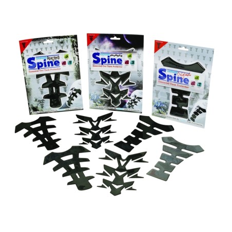 Protector de deposito OXFORD Arachnid Spine Gel negro