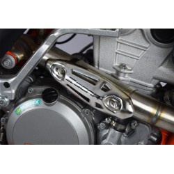 Protector Escape universal SCAR Acero Inox Ø26-50mm 4 Tiempos 2