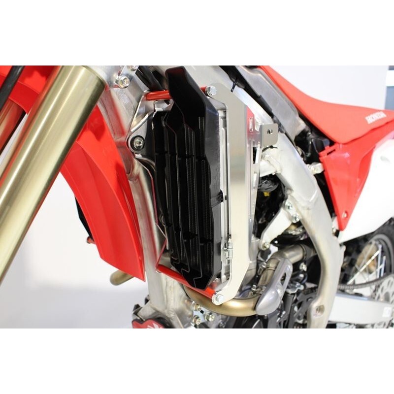 Protector de radiador AXP aluminio rojo Honda CRF250R/250RX