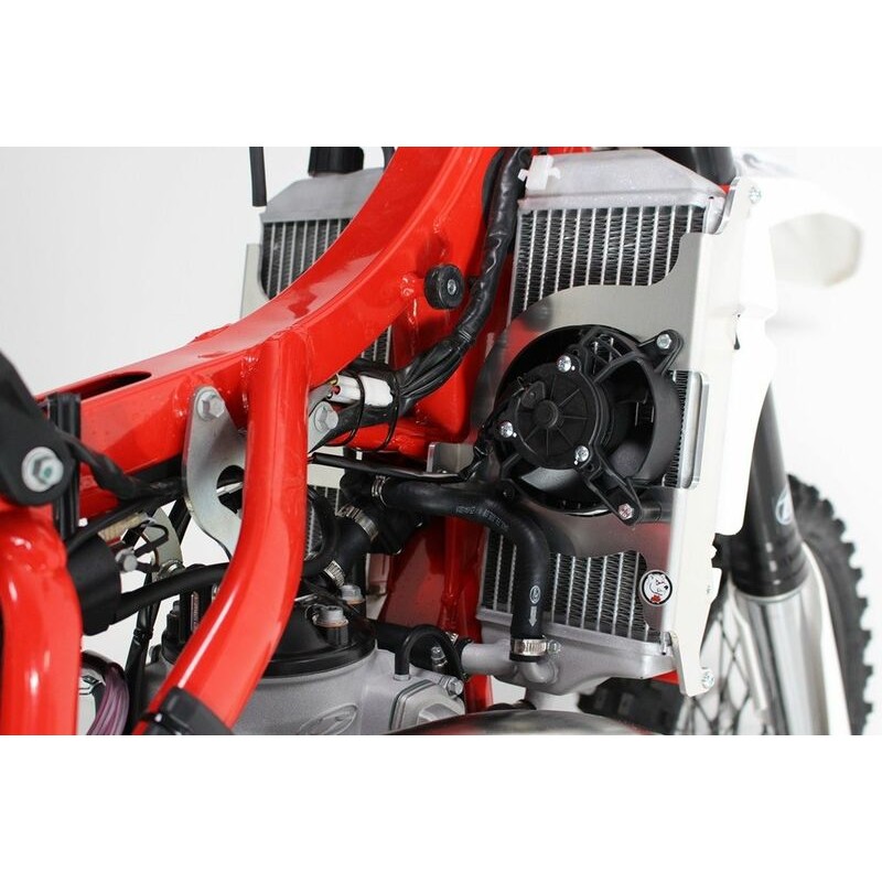 Protectores de radiador AXP aluminio/rojo Beta RR250/300