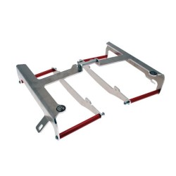 Protectores de radiador aluminio rojo AXP Beta AX1314 2