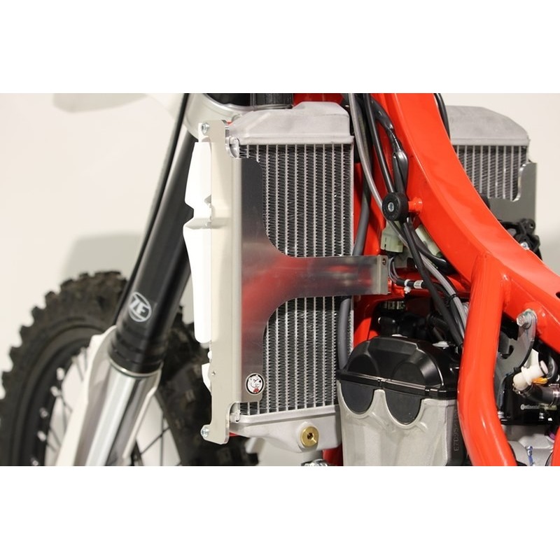 Protectores de radiador aluminio rojo AXP Beta RR