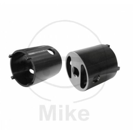 Vaso almenado cilíndrico JMP nuez de embrague 4 Ranuras