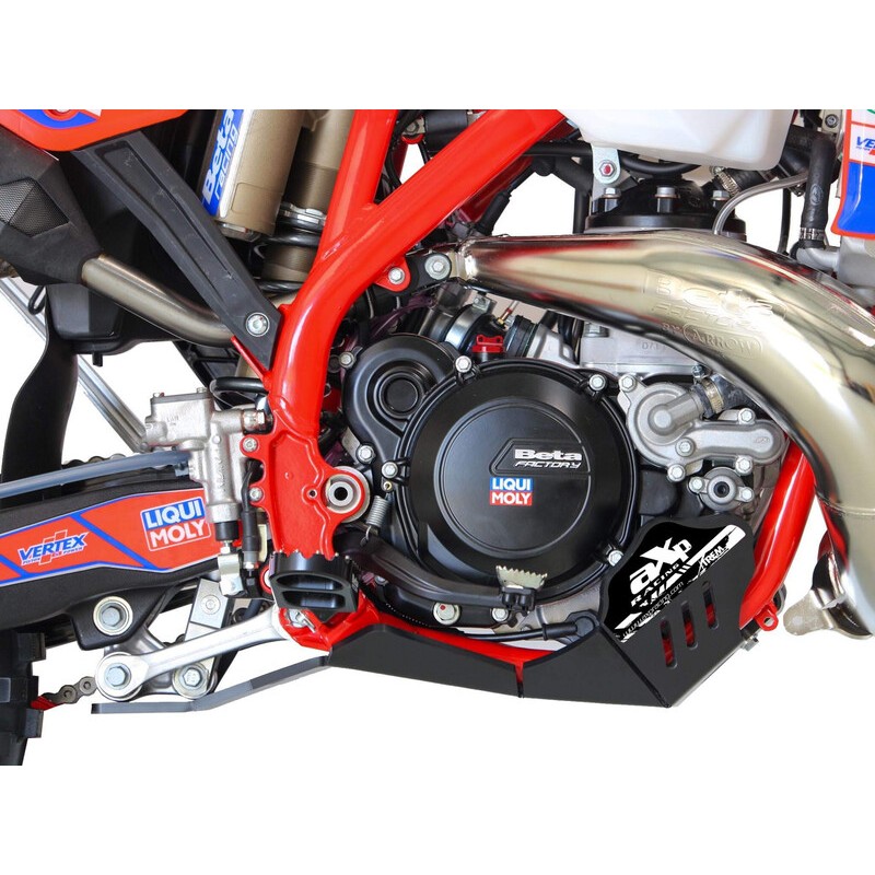 Cubrecárter AXP Xtrem con protección de bieleta - HDPE 8mm