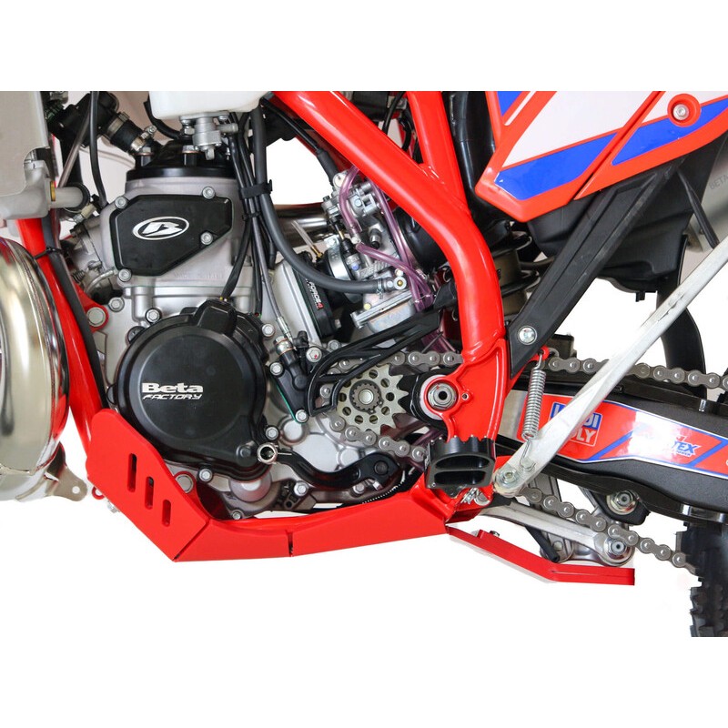 Cubrecárter AXP Xtrem con protección de bieleta - HDPE 8mm