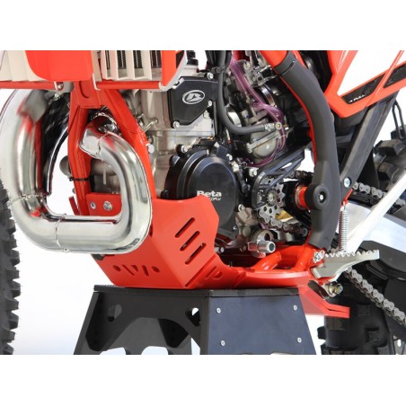 Cubrecárter AXP Xtrem con protección de bieleta - HDPE 8mm