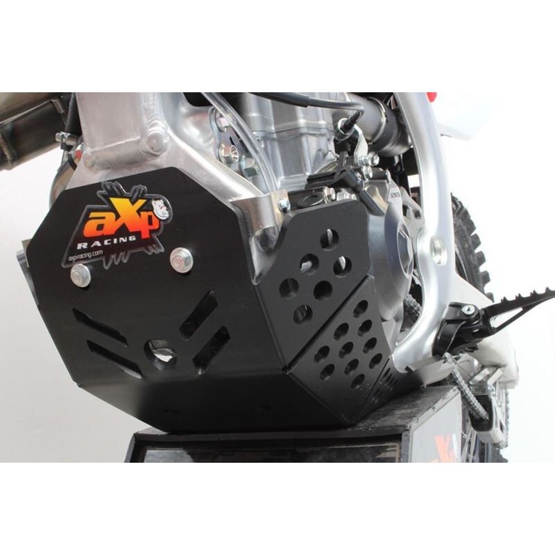 Cubrecárter enduro AXP Xtrem PHD negro Honda CRF450R/RX