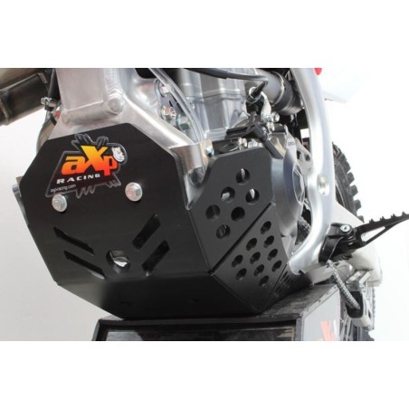 Cubrecárter enduro AXP Xtrem PHD negro Honda CRF450R/RX