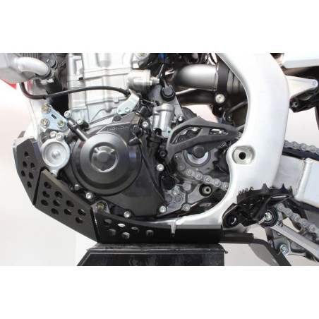 Cubrecárter enduro AXP Xtrem PHD negro Honda CRF450R/RX