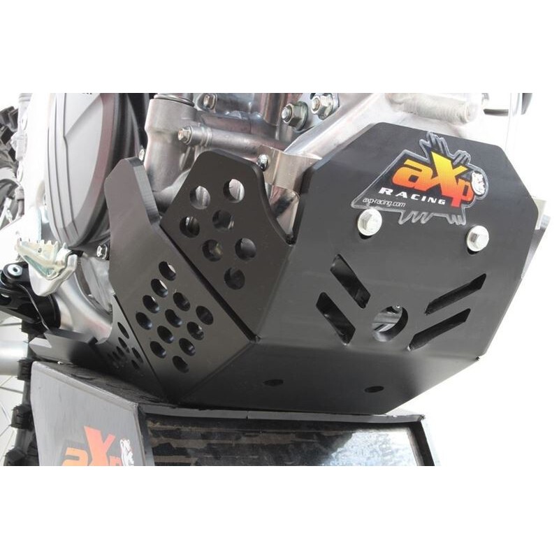 Cubrecárter enduro AXP Xtrem PHD negro Honda CRF450R/RX