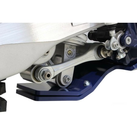 Cubrecarter enduro AXP Xtrem azul Husqvarna TE250I / TE300I