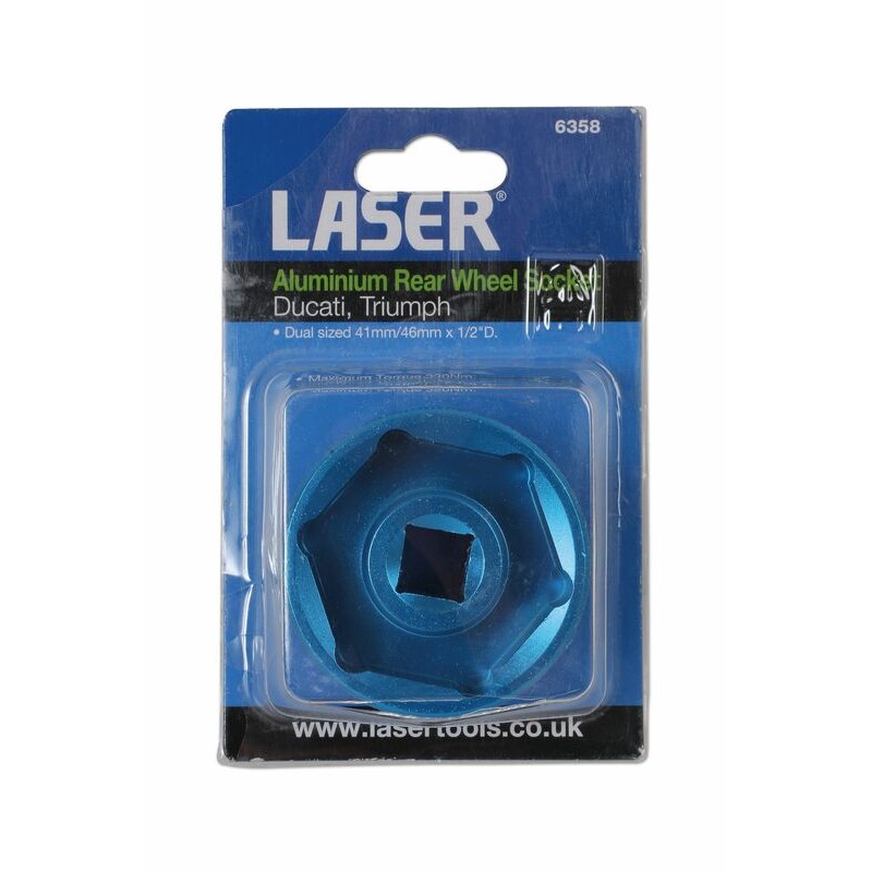 Vaso de impacto para rueda Ducati / Triumph 41/46mm aluminio (Max. 320Nm)