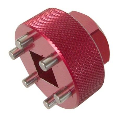 Vaso almenado cilíndrico para columna de dirección JMP Øint23mm /Øext31,5mm 6 muescas MV Agusta