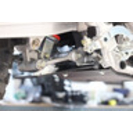 Placa de protección biela PE-HD Negro - Honda CRF300L