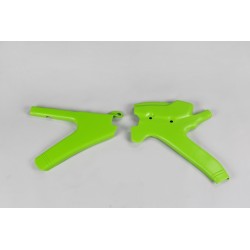 Protector de chasis UFO Kawasaki verde KA02753-026
