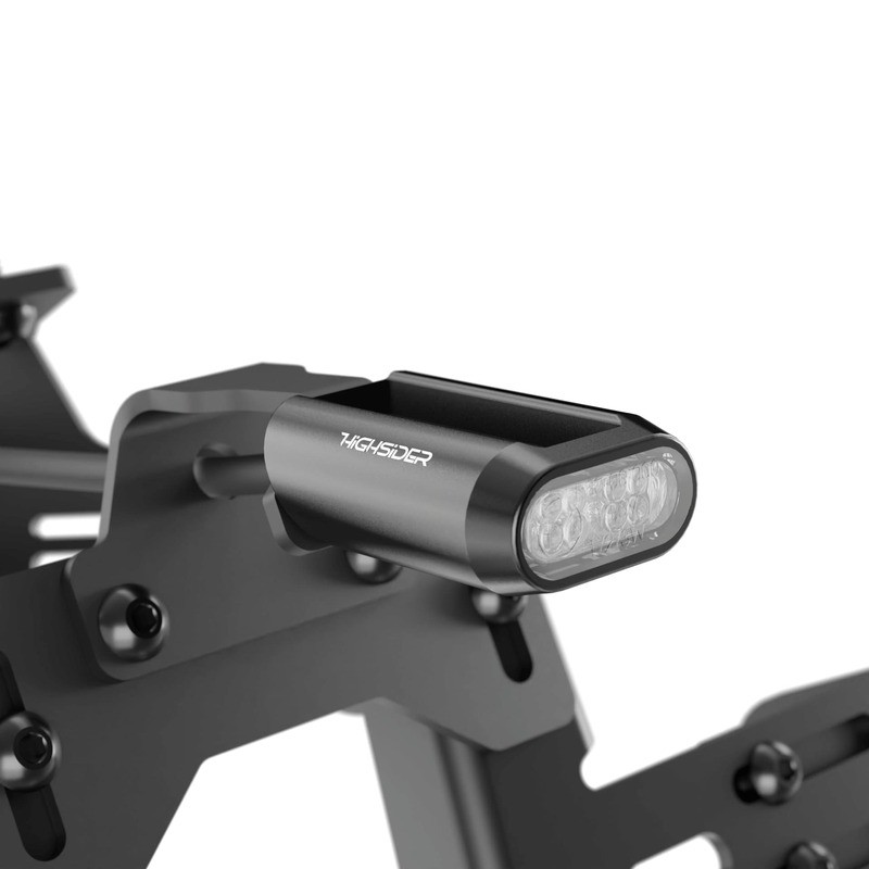Piloto trasero LED HIGHSIDER Split-RS (con luz de matrícula)