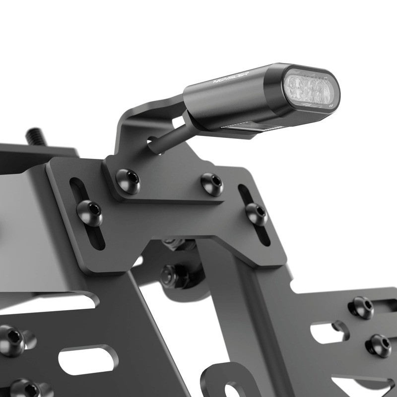 Piloto trasero LED HIGHSIDER Split-RS (con luz de matrícula)
