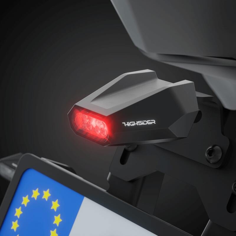Piloto trasero LED HIGHSIDER Split-V (con luz de matrícula)