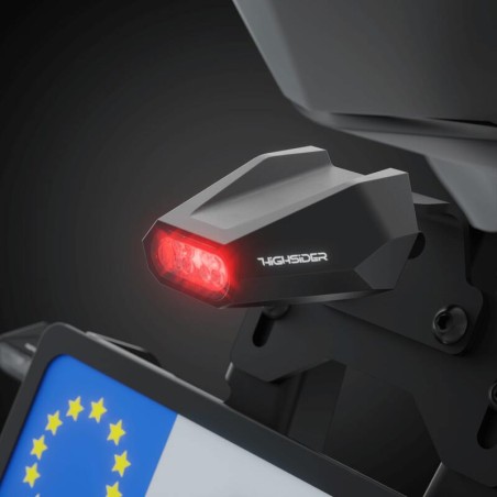 Piloto trasero LED HIGHSIDER Split-V (con luz de matrícula)
