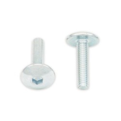 Tornillos cabeza redonda plana BOLT M5 x 0,80 x 12mm