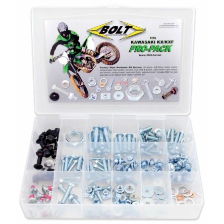 Pack tornillería Bolt Pro Kawasaki para KX/KXF  2003-2013