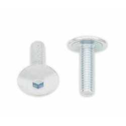 Tornillos cabeza redonda plana BOLT M6 x 1,00 x 20mm