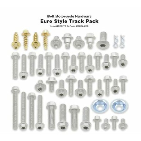 Kit de tornillería Bolt Track Pack motos europeas