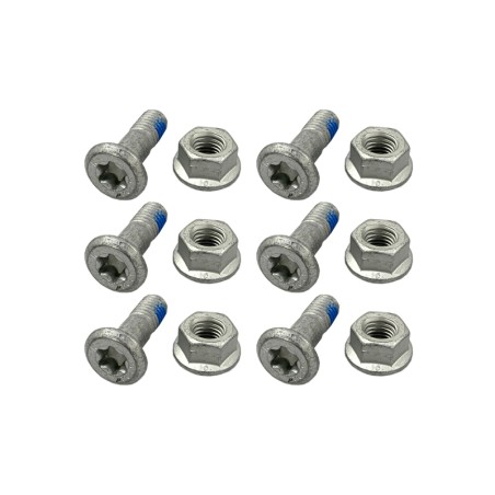 Kit de tornillería para corona RFX Race M8x25mm - 6 Unidades