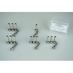 Kit de tornillos de titanio parte delantera SCAR (18 piezas)