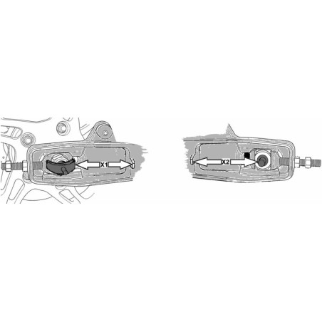 Alineador de rueda trasera – Triumph