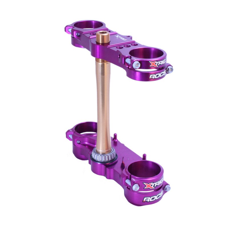 Tija completa XTRIG ROCS Tech offset 25mm - Lila