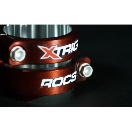 Tija completa XTRIG ROCS Tech offset 25mm - Naranja