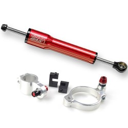 Kit amortiguador de dirección BITUBO rojo montaje lateral - Kawasaki Ninja ZX-6 RR
