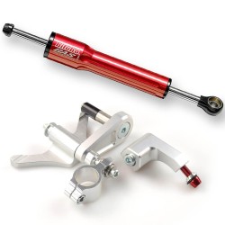 Kit amortiguador de dirección BITUBO rojo montaje sobre depósito - Yamaha YZF R6