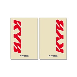 Adhesivo de horquilla Blackbird Crystal trasparente Kayaba 2 Pcs 5045K