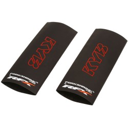Protector de horquilla superior RFX Race Series Forkshrink con logo KYB - Rojo