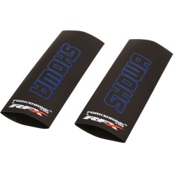 Protector de horquilla superior RFX Race Series Forkshrink con logo Showa - Azul