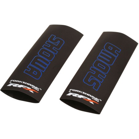 Protector de horquilla superior RFX Race Series Forkshrink con logo Showa - Azul