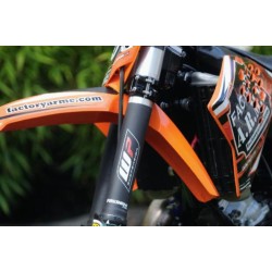 Protector de horquilla superior RFX Race Series Forkshrink con logo Showa - Rojo 2