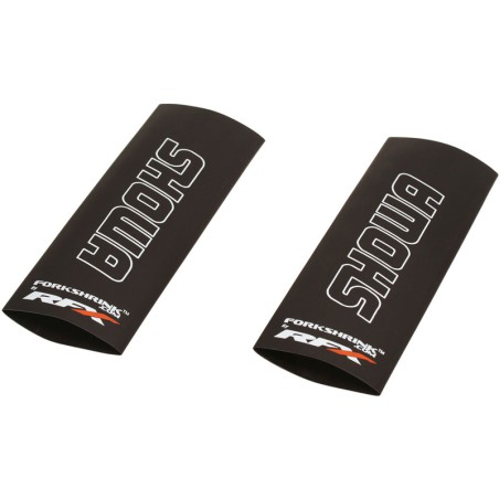 Protector de horquilla superior RFX Race Series Forkshrink con logo Showa - Blanco