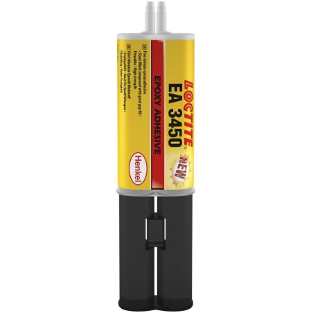 Adhesivo epoxi 5 minutos LOCTITE EA 3450 Iron bicomponente - Jeringa doble 25ml