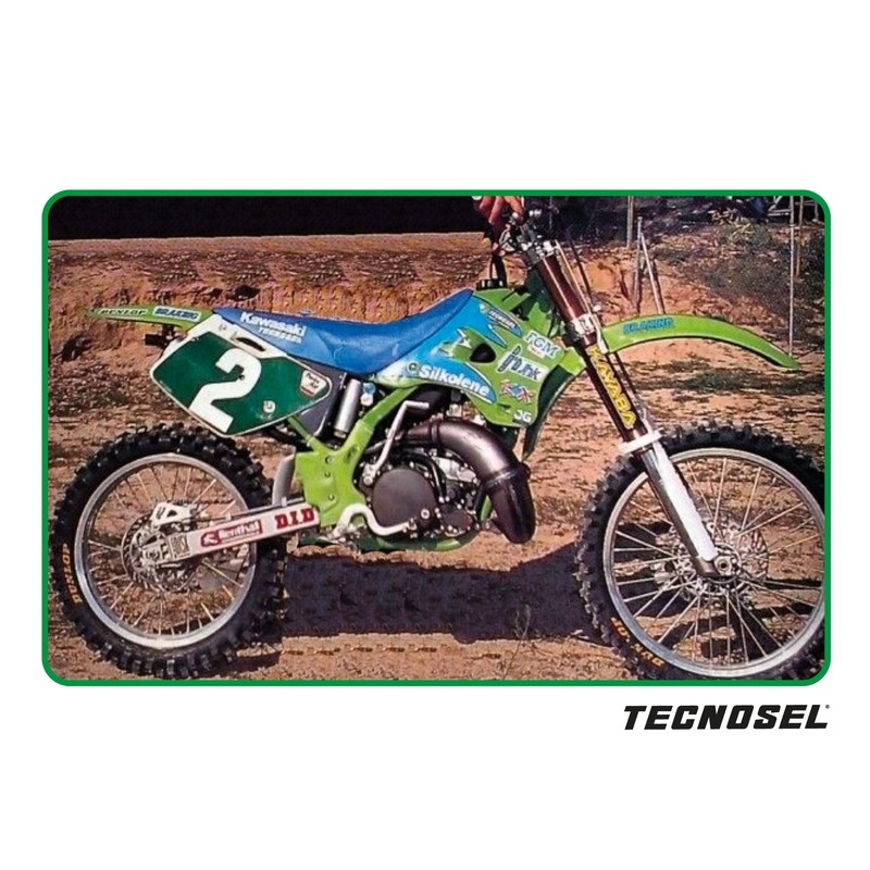 Kit adhesivos completo TECNOSEL Team Kawasaki 1996