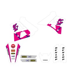 Kit adhesivos completo TECNOSEL OEM Yamaha 1992