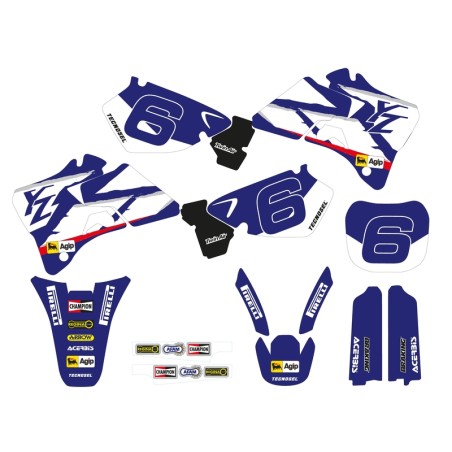 Kit adhesivos completo TECNOSEL Team Yamaha 1998