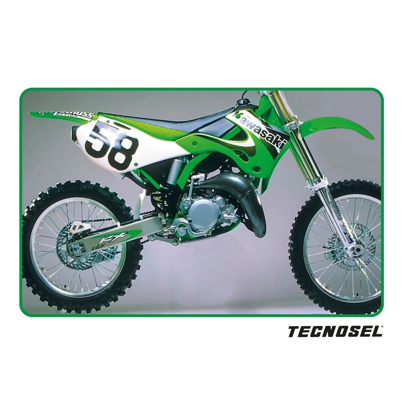 Kit adhesivos completo TECNOSEL Team OEM Kawasaki 2000