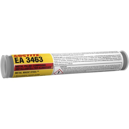 Adhesivo epoxi LOCTITE EA 3463 Metal Magic Steel bicomponente - Barra 50gr